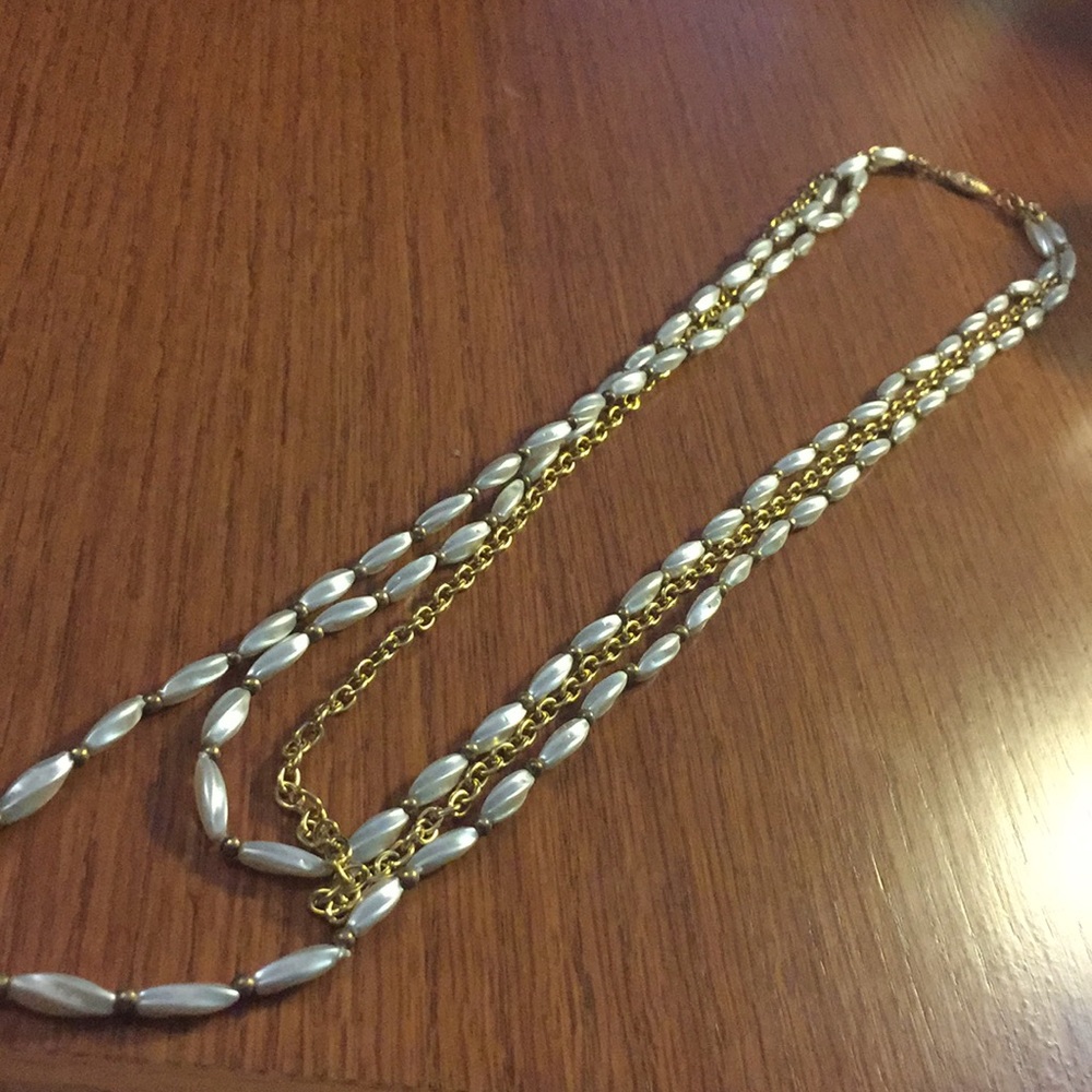 Three layer necklace